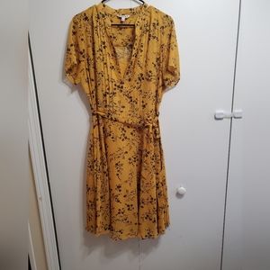 Nanette Lapore 12 yellow floral dress